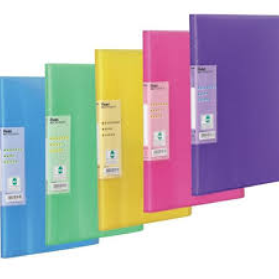 PENTA DISPLAY BOOK  A4 30PKTS ASS CLRS